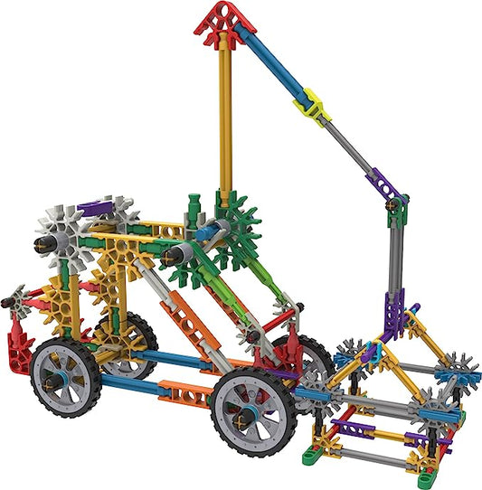 k'nex - creation zone tub 417 piece (blue tub)