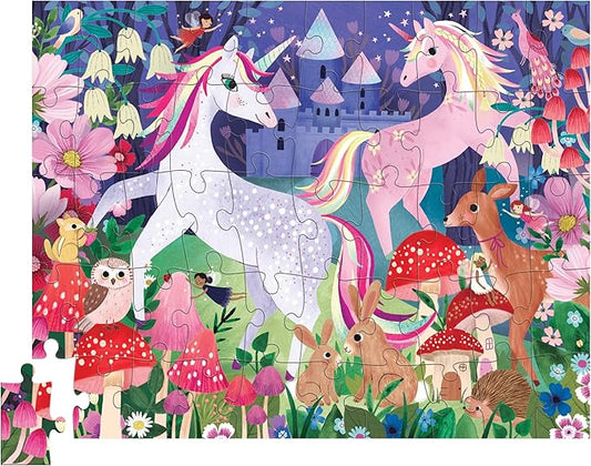 Flat house puzzle 50pc - Unicorn Castle