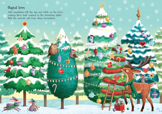 Sparkly Christmas sticker book