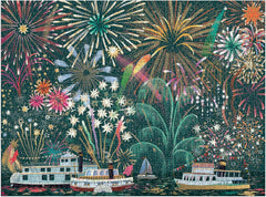 Fireworks Jubilee foil puzzle 1000pc