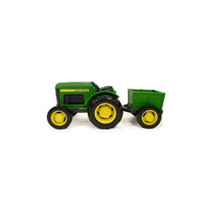 Green toys - John Deere Tractor and book