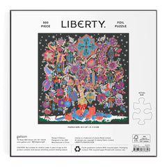 liberty xmas tree of life foil puzzle - 500pc