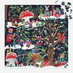 Yuletide forest puzzle 500pc