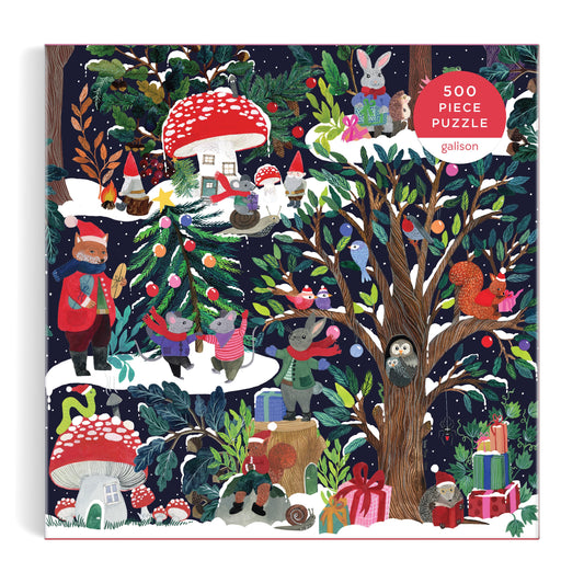 Yuletide forest puzzle 500pc