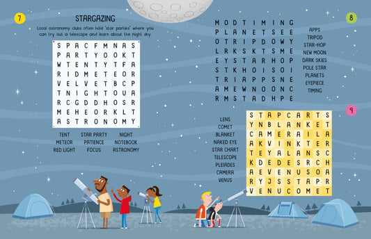 100 Children's Wordsearches Space