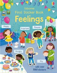 First sticker book - Feelings