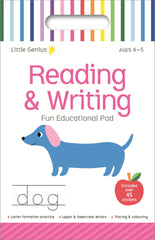 Little genius Vol 2  - Small activity pad- Reading & writing ages 4-5