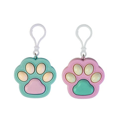 Cat paw click keychain