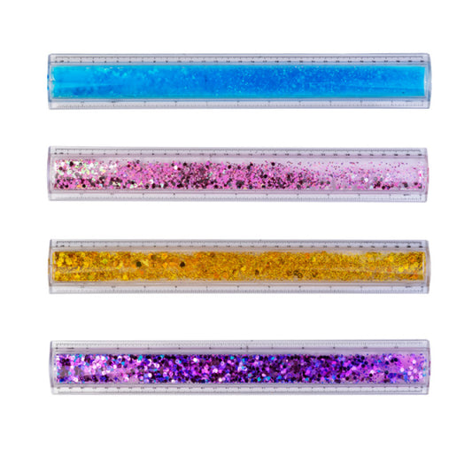 Sequin glitter ruler