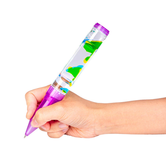 Sensory pen liquid timer