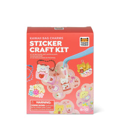 Sticker craft kit - kawaii bag charms