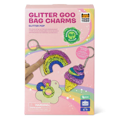 Glitter goo bag charms