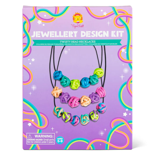 jewellery design kit - twisty bead necklaces