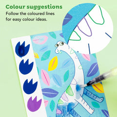 Paint a picture - Dinosaurs