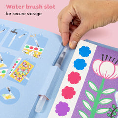 Paint a picture - butterflies and flowers