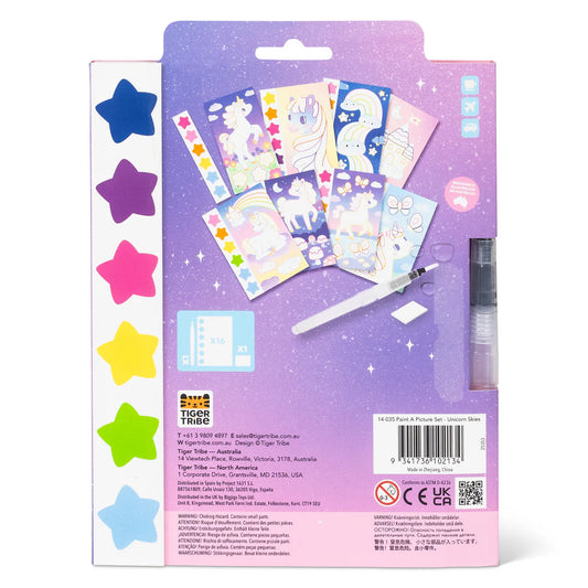 paint a picture - unicorn skies