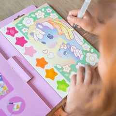 paint a picture - unicorn skies