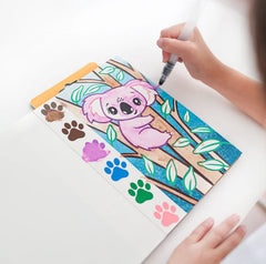 paint a picture - wild animals