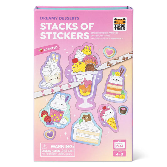 Scented Stacks of Stickers - Dreamy Desserts