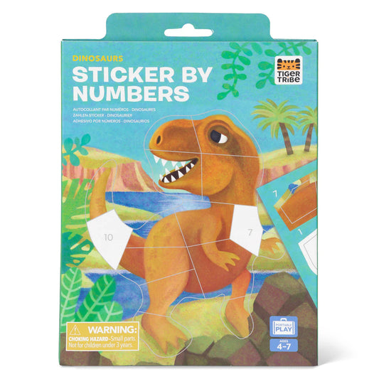 Sticker By Numbers - Dinosaur