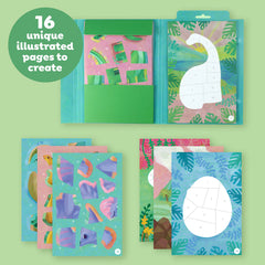 Sticker By Numbers - Dinosaur