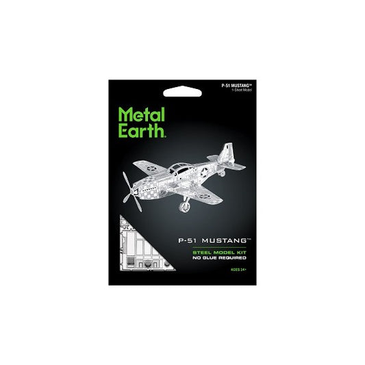metal earth p-51 mustang