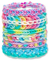 Rainbow loom - treasure box pastel