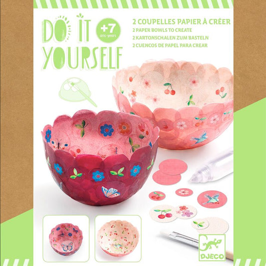 Do it yourself - paper bowls to create