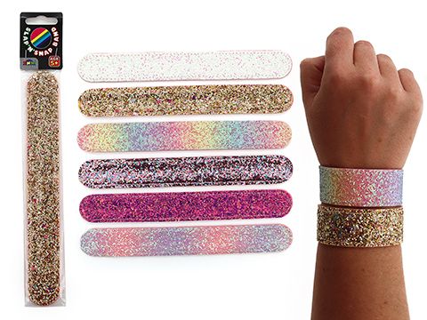 glitter snap band