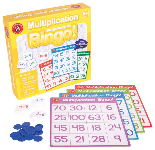 Multiplication bingo