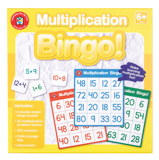 Multiplication bingo