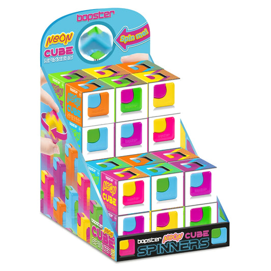 Bopster - Neon cube spinner