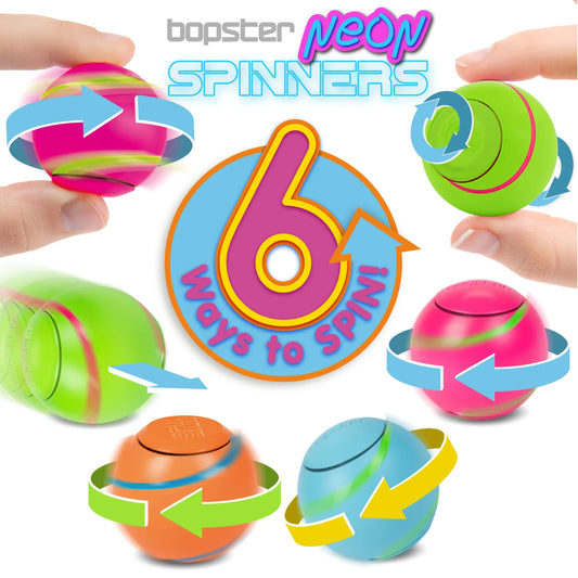 Bopster - Neon spin ball spinner