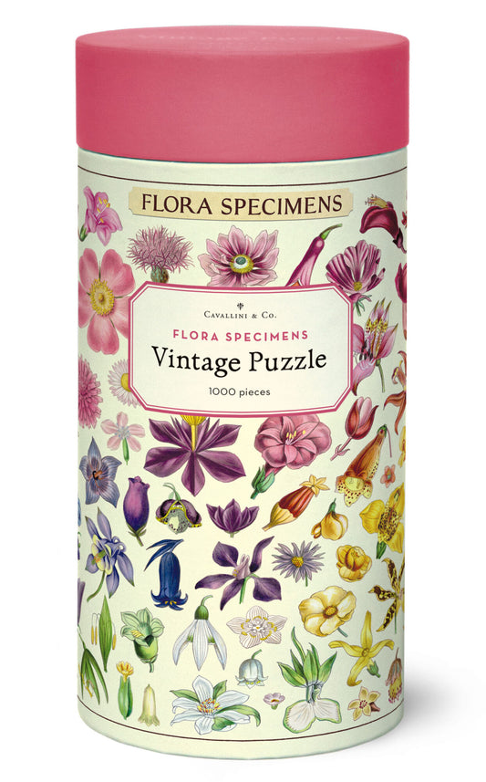 Vintage puzzle - flora specimens 1000pc