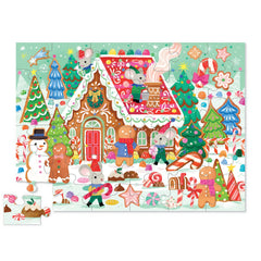 Gingerbread house floor puzzle 36pc
