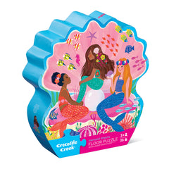 mermaid dreams floor puzzle 36pc