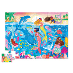 mermaid dreams floor puzzle 36pc