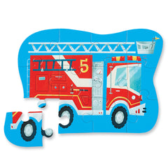 mini puzzle -12pc Fire Truck