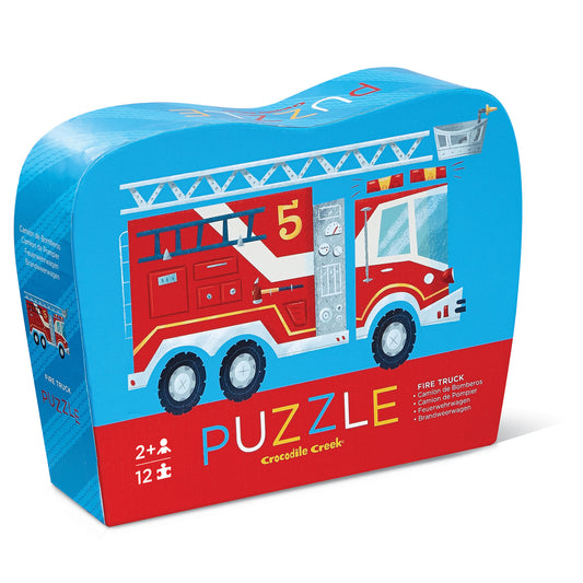 mini puzzle -12pc Fire Truck