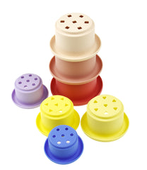 stacking cups 7 piece silicone
