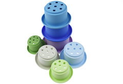 stacking cups 7 piece silicone