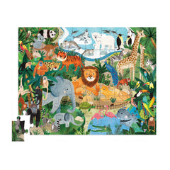 Flat House Puzzle 50 pc - Zoo