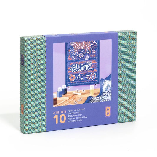 Tiger silk scarf painting kit