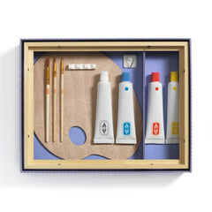 Abstract canvas painting kit