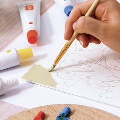 Abstract canvas painting kit