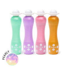 4 pearl-effect foam markers
