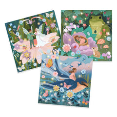 Thumbelina fairy tale to decorate set