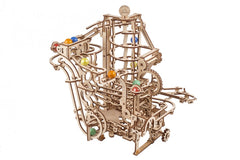 ugears marble run spiral hoist