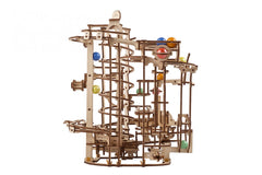 ugears marble run spiral hoist