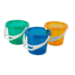 Dantoy - classic transparent bucket with lip